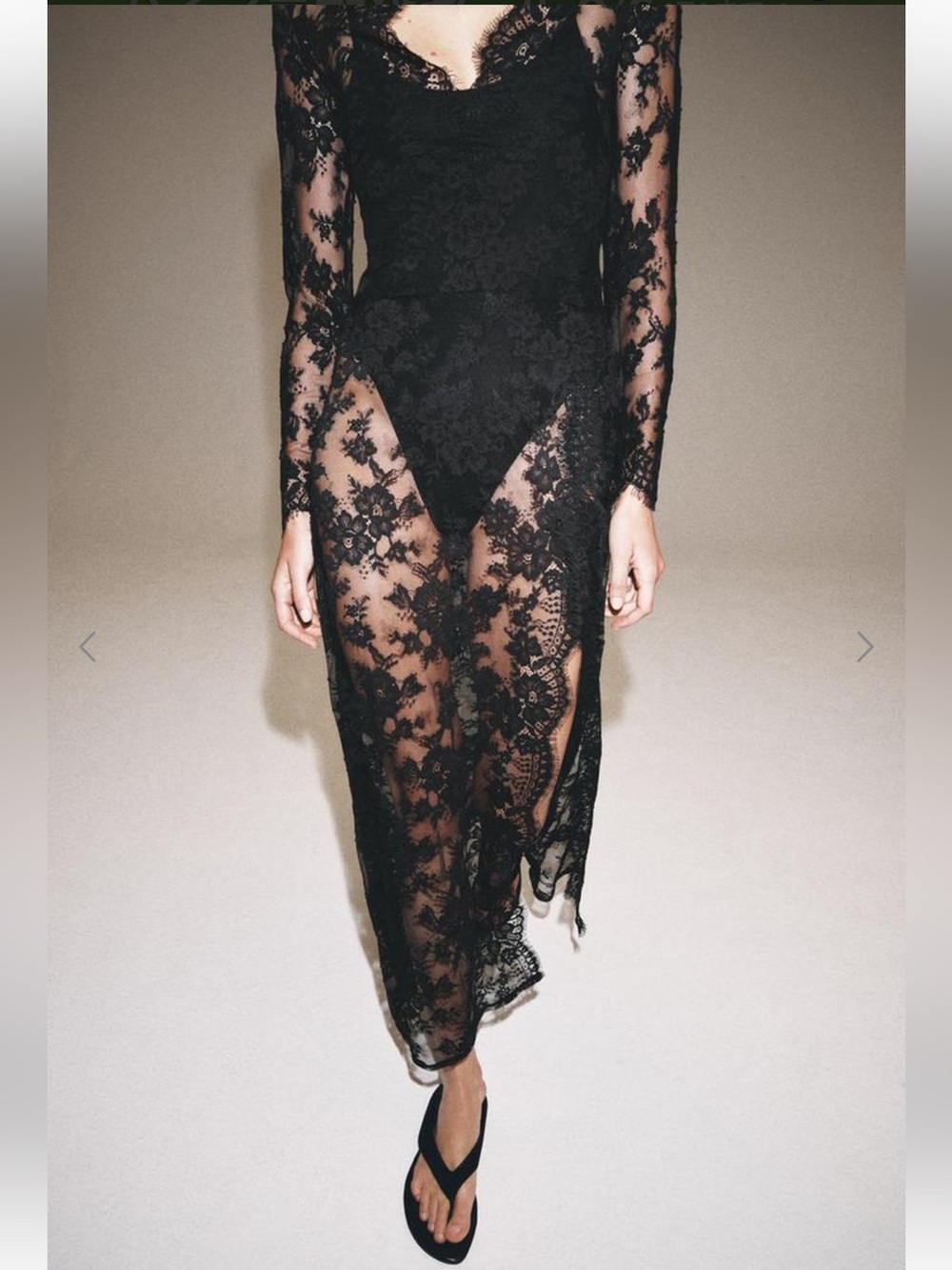 ZW Collection Long Lace Dress